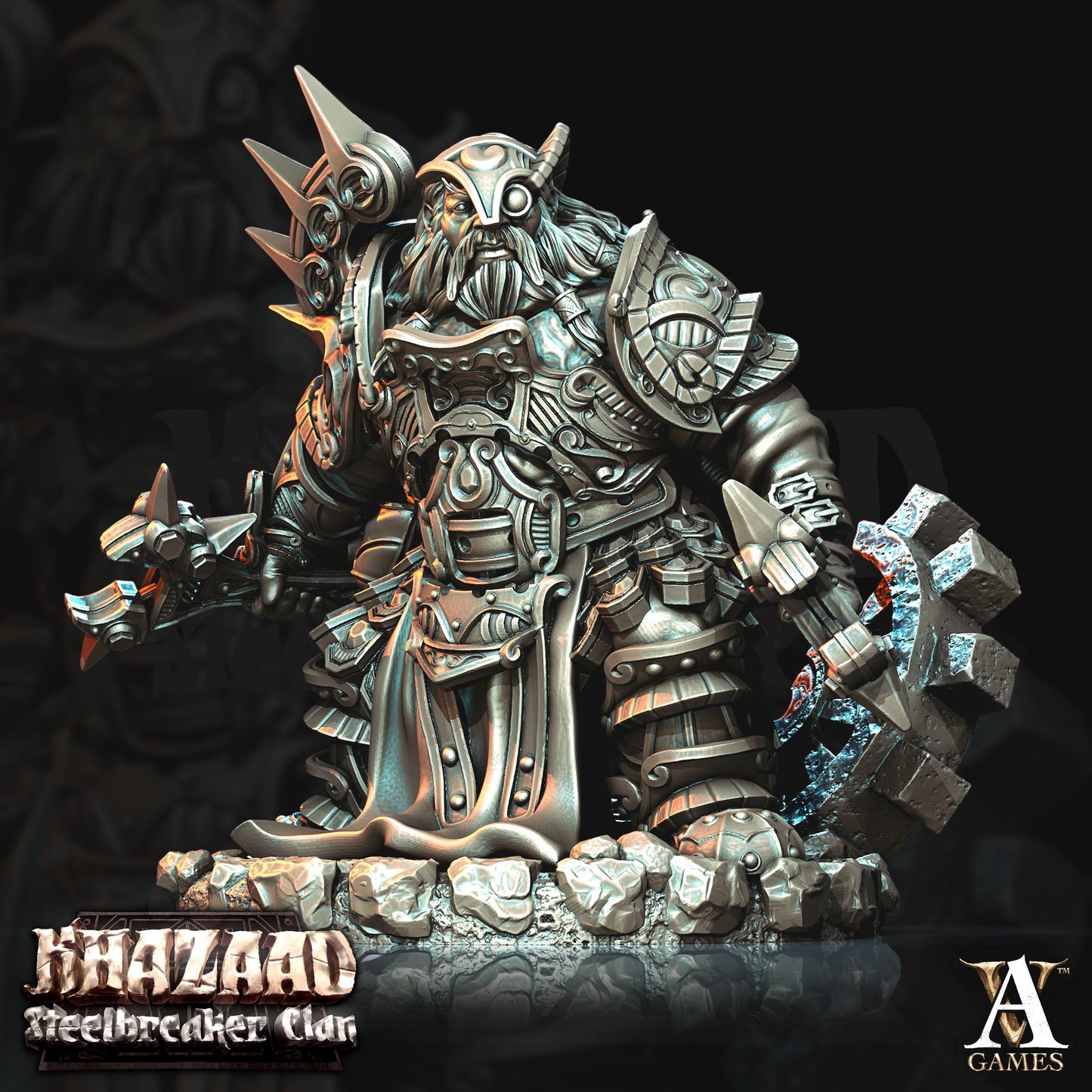Steelbreaker Engineers Dwarf Miniatures
