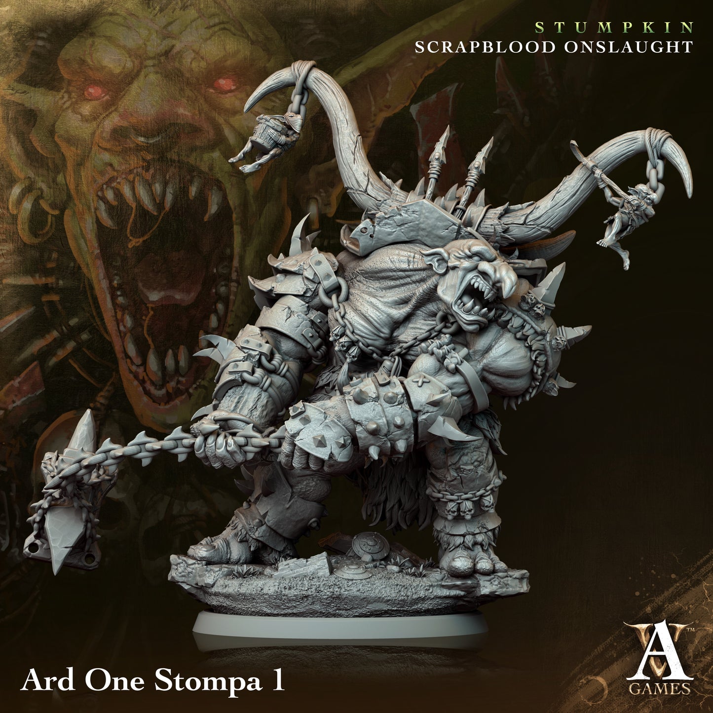 Ard One Stompa Orc Miniatures