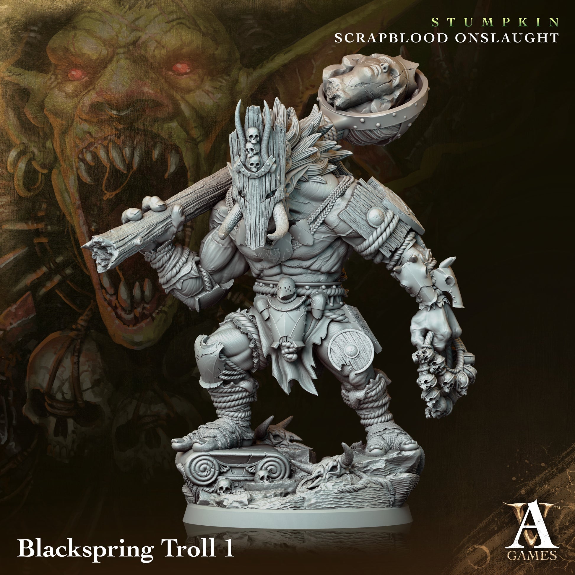 Blackspring Troll Orc Miniatures