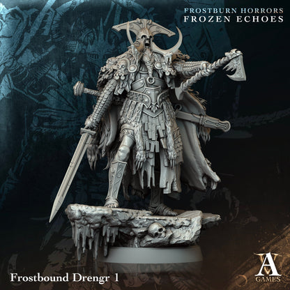 Frostbound Drengr Fantasy Miniatures