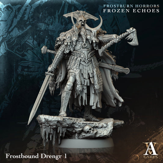 Frostbound Drengr Fantasy Miniatures