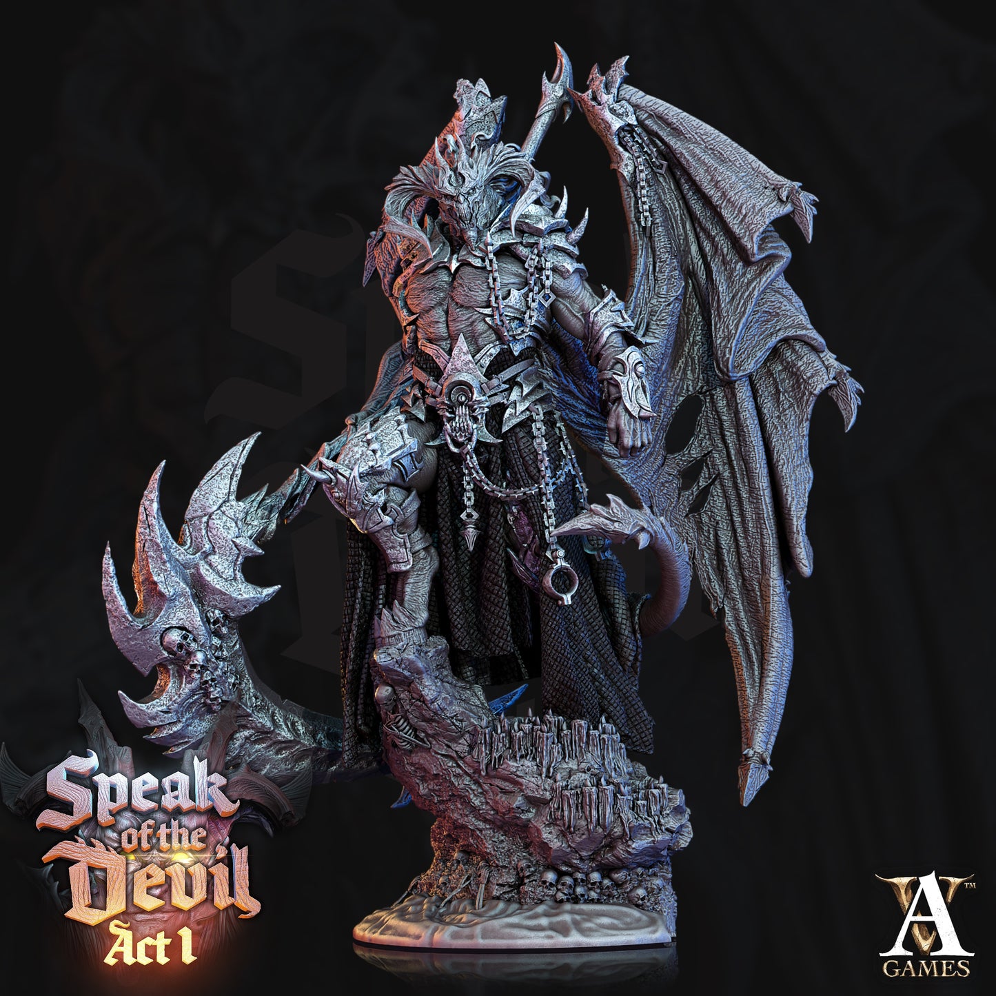 Azael, Pit Lord Fantasy Miniatures