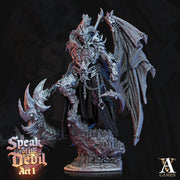 Azael, Pit Lord Fantasy Miniatures - resin tabletop miniature front view