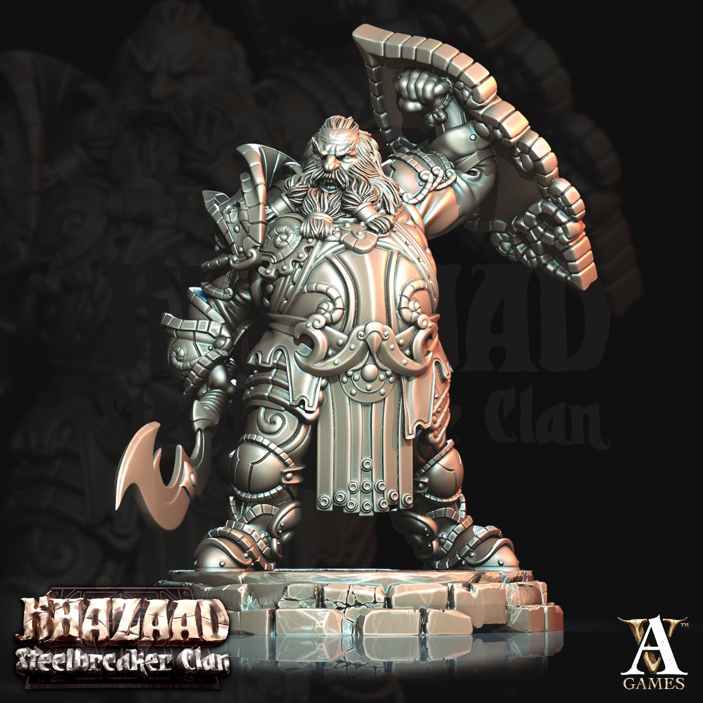 Steelbreaker Warriors Dwarf Miniatures