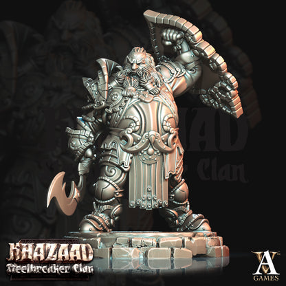 Steelbreaker Warriors Dwarf Miniatures
