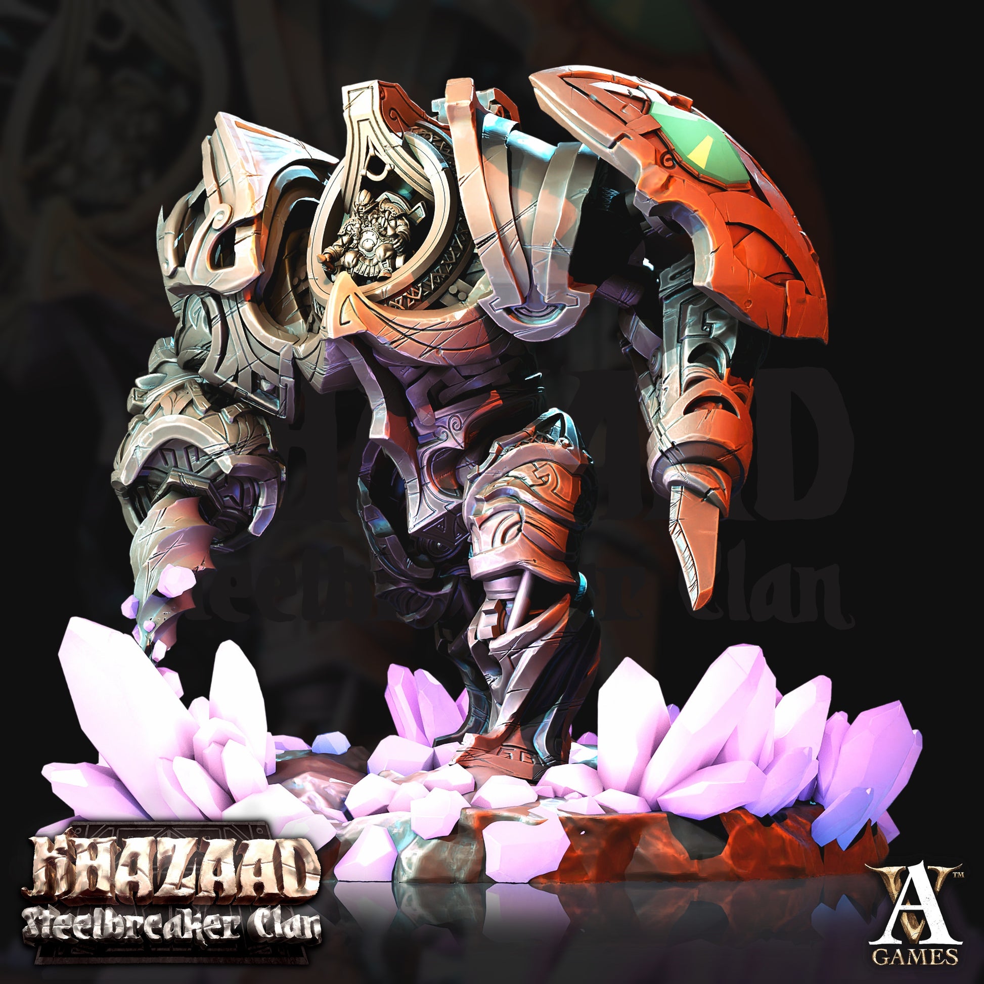Monometronaut Dwarf Miniatures