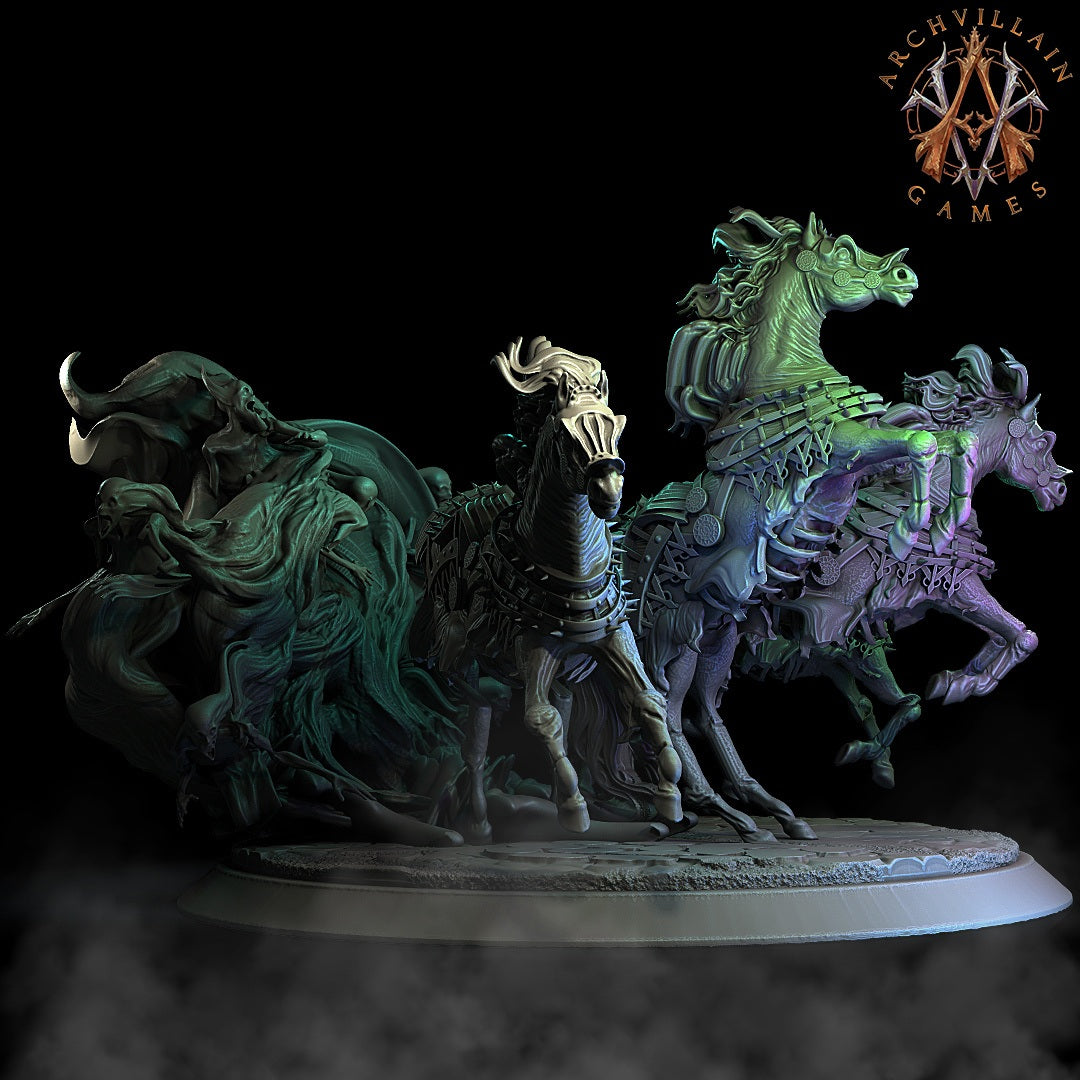 Baron's Horses Fantasy Miniatures
