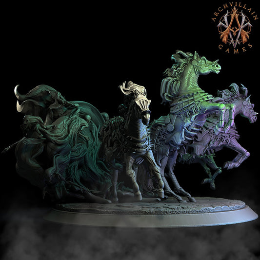 Baron's Horses Fantasy Miniatures