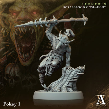Pokeys Orc Miniatures