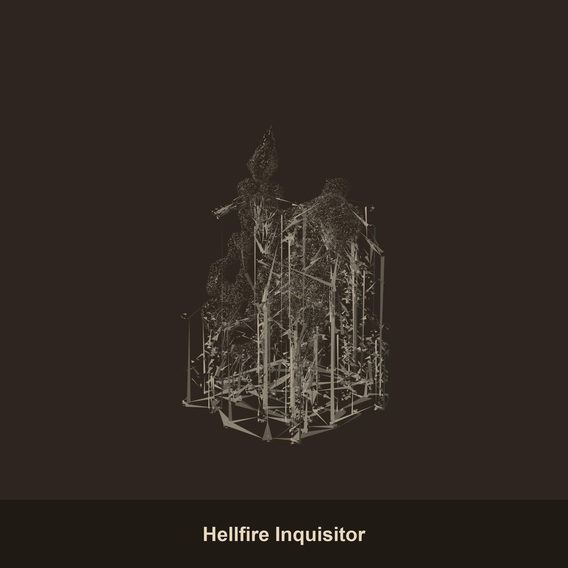 Hellfire Inquisitor Fantasy Miniatures alternate view 2