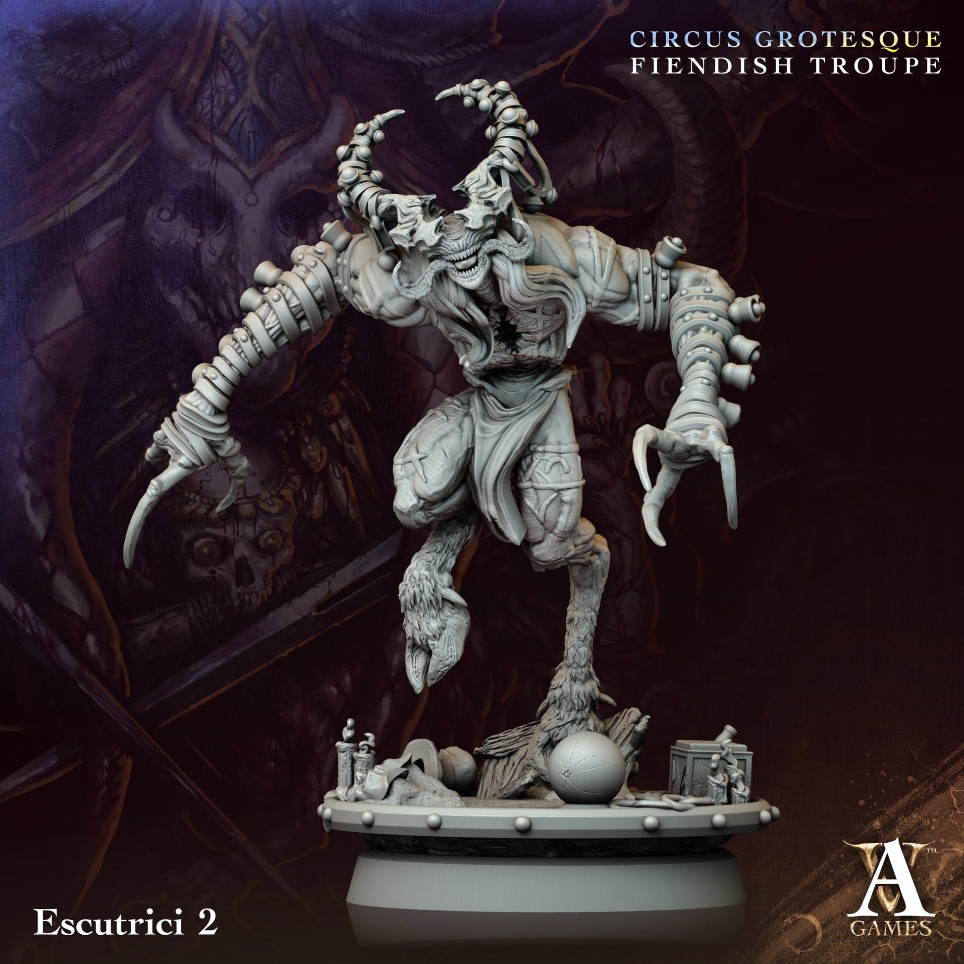 Escutrici Fantasy Miniatures alternate pose 2