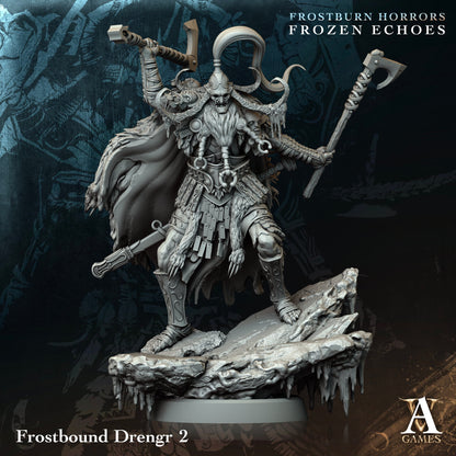 Frostbound Drengr Fantasy Miniatures alternate view 2