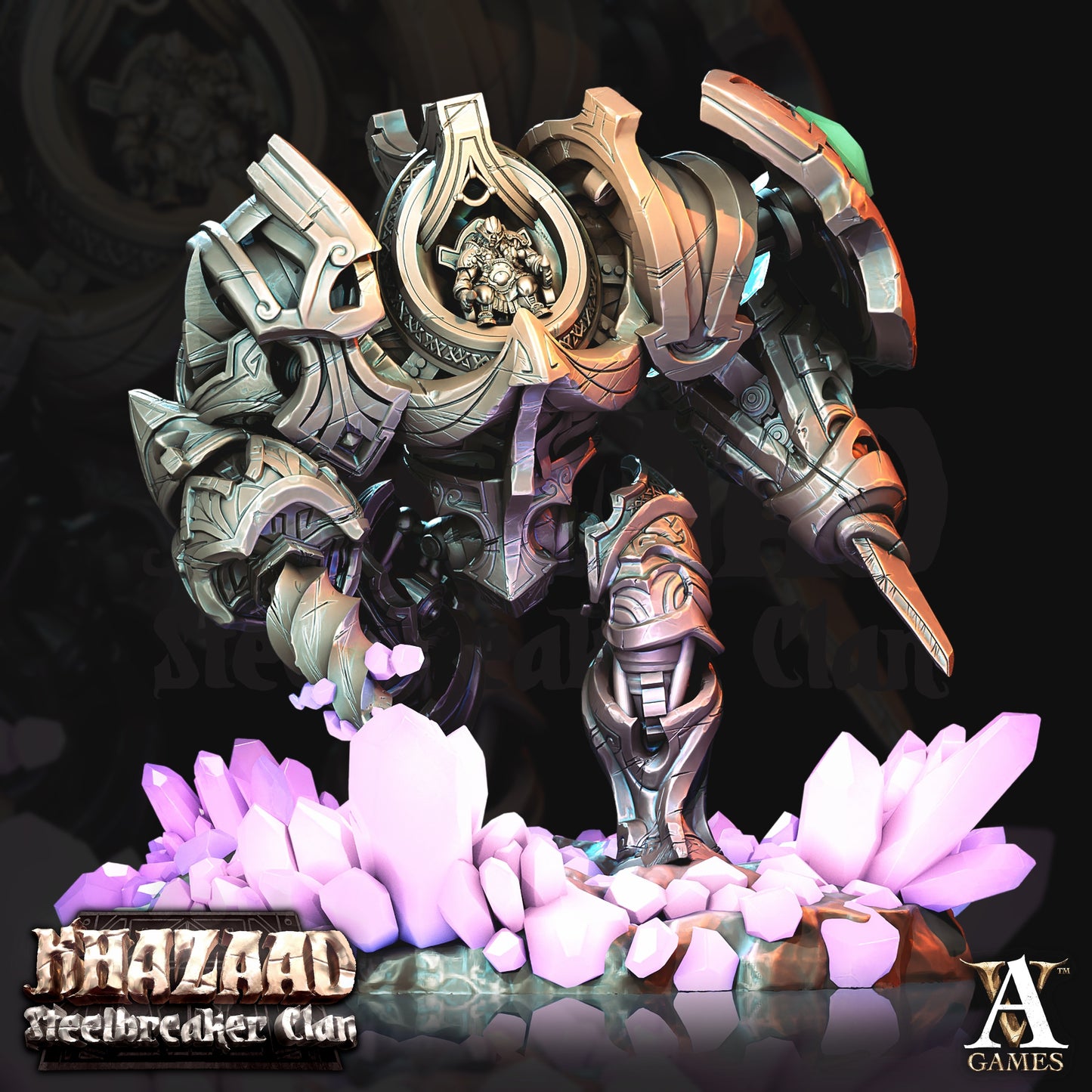 Monometronaut Dwarf Miniatures alternate view 2