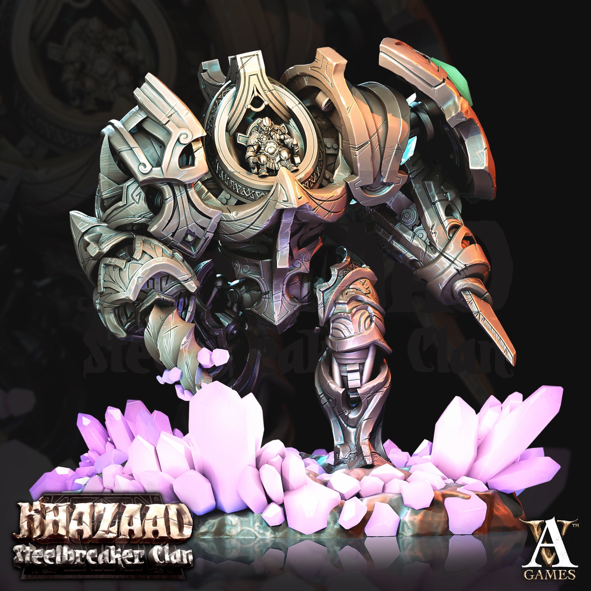 Monometronaut Dwarf Miniatures alternate view 2