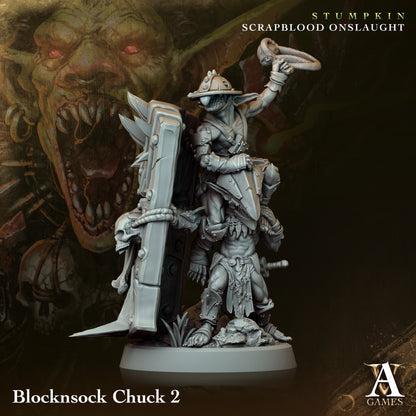 Blocknsock Chucks Orc Miniatures alternate view 2