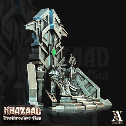 King Thrag Steelhammer Dwarf Miniatures alternate view 2