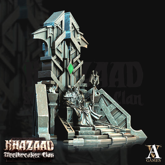King Thrag Steelhammer Dwarf Miniatures alternate view 2