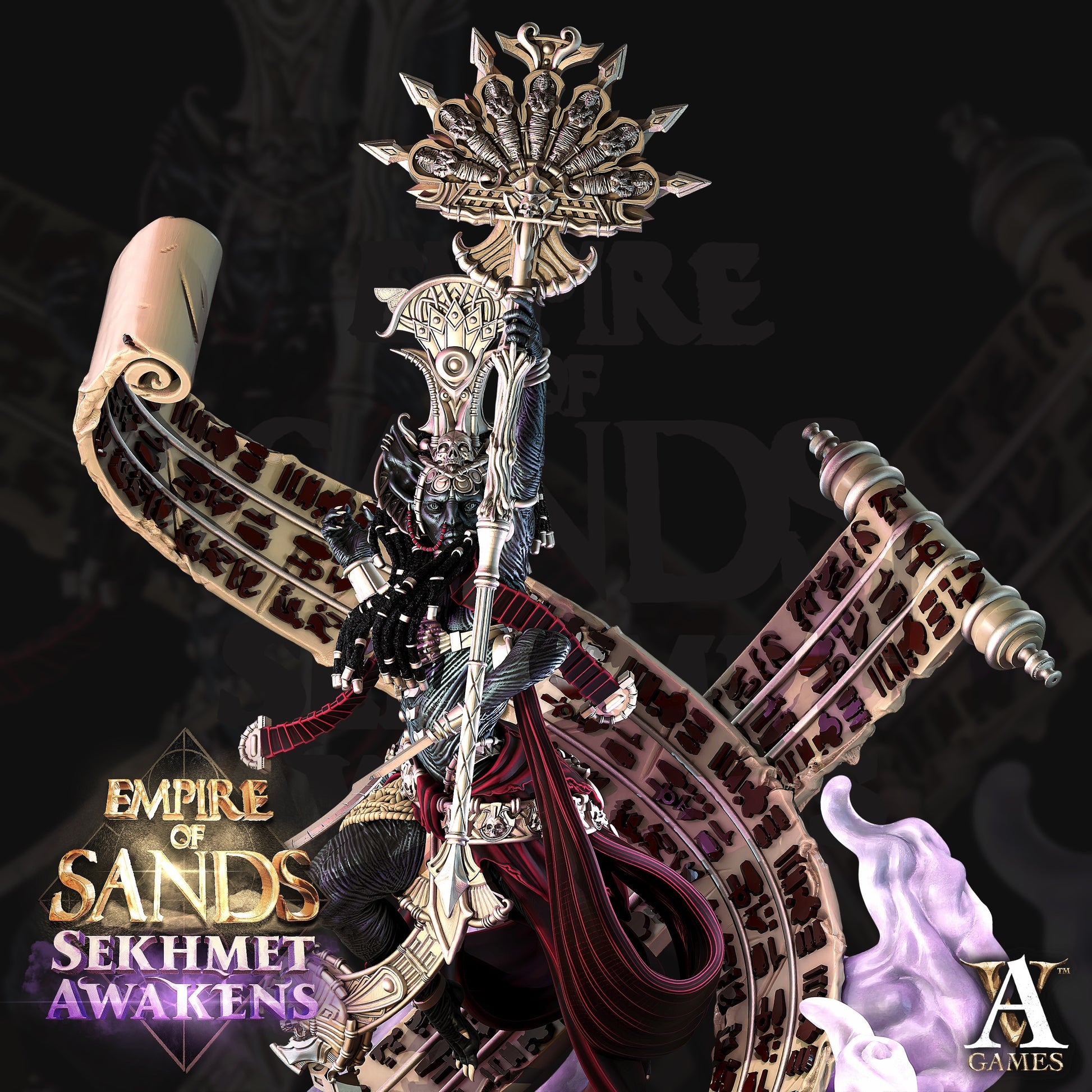 Sekhmet Egyptian Fantasy Miniatures alternate view 2