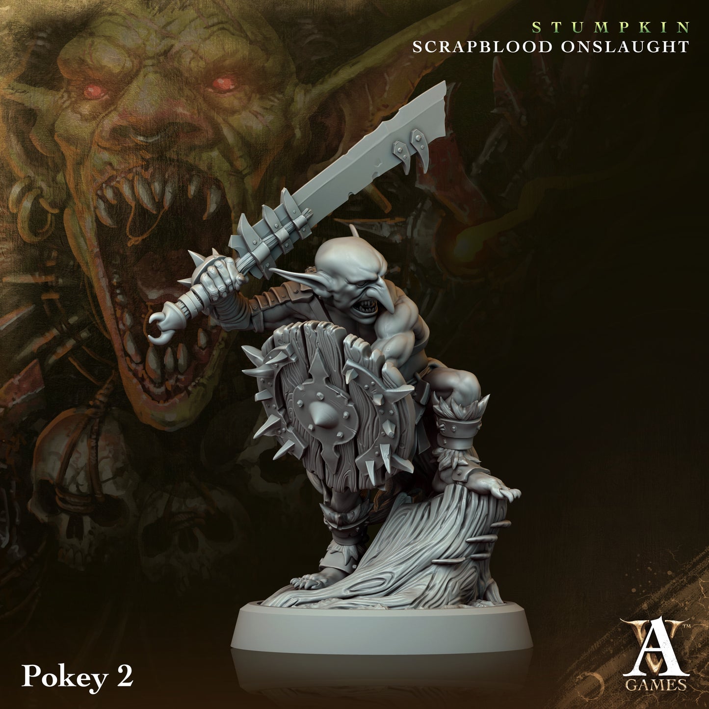 Pokeys Orc Miniatures alternate view 2