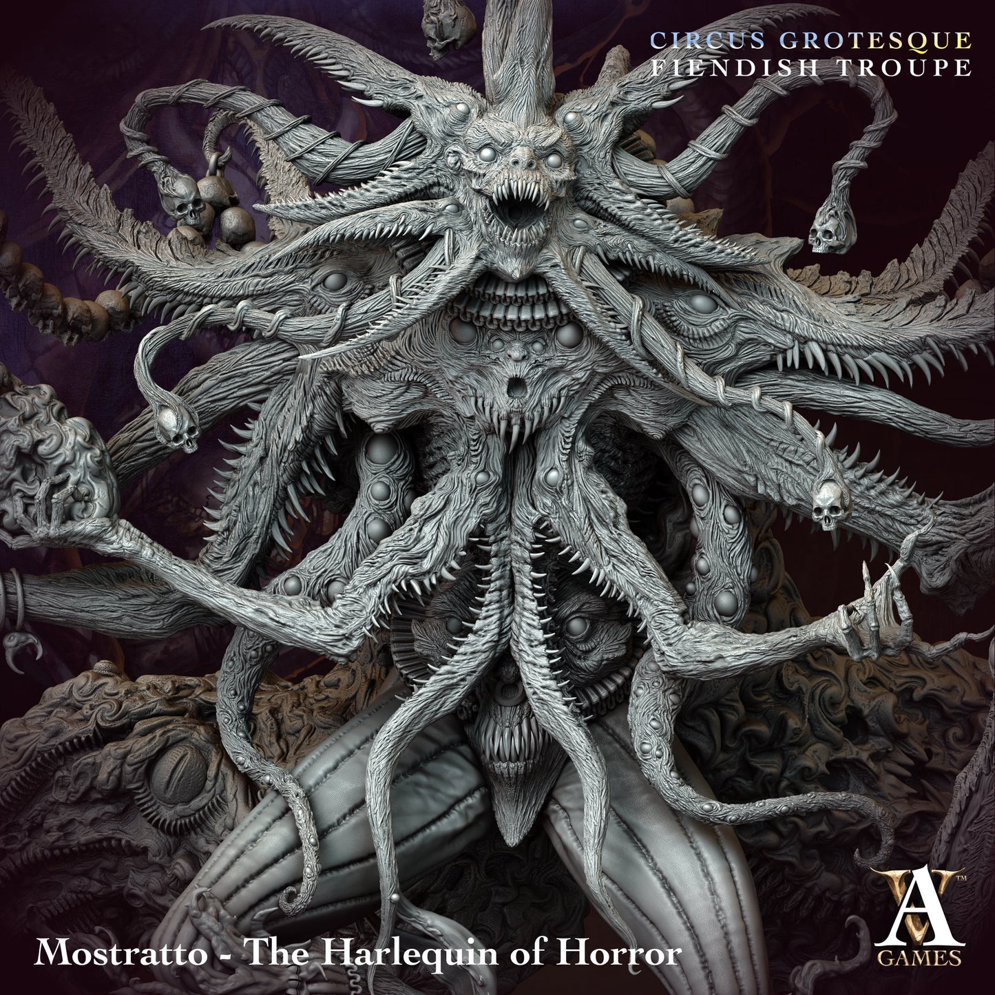 Mostratto The Harlequin of Horror Fantasy Miniatures alternate view 2