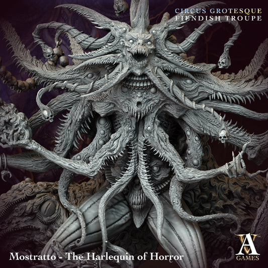 Mostratto The Harlequin of Horror Fantasy Miniatures alternate view 2