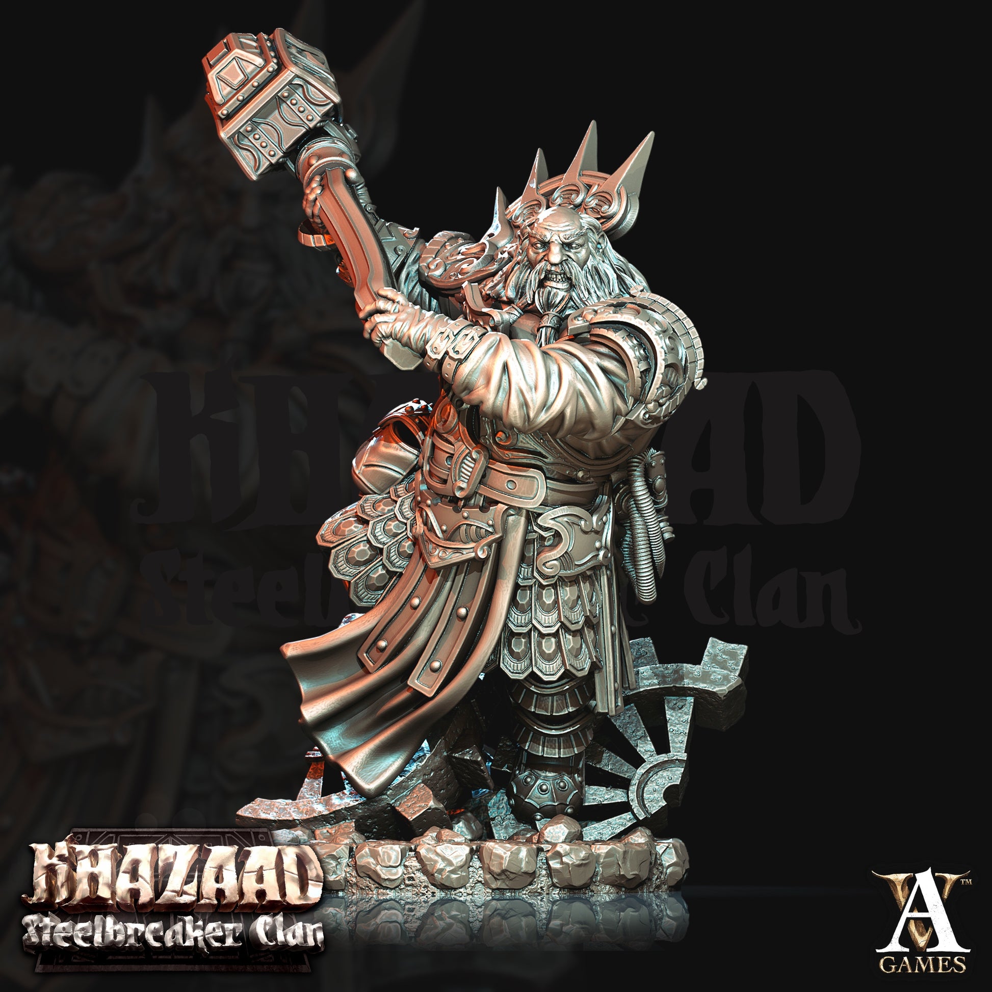 Steelbreaker Engineers Dwarf Miniatures alternate view 2