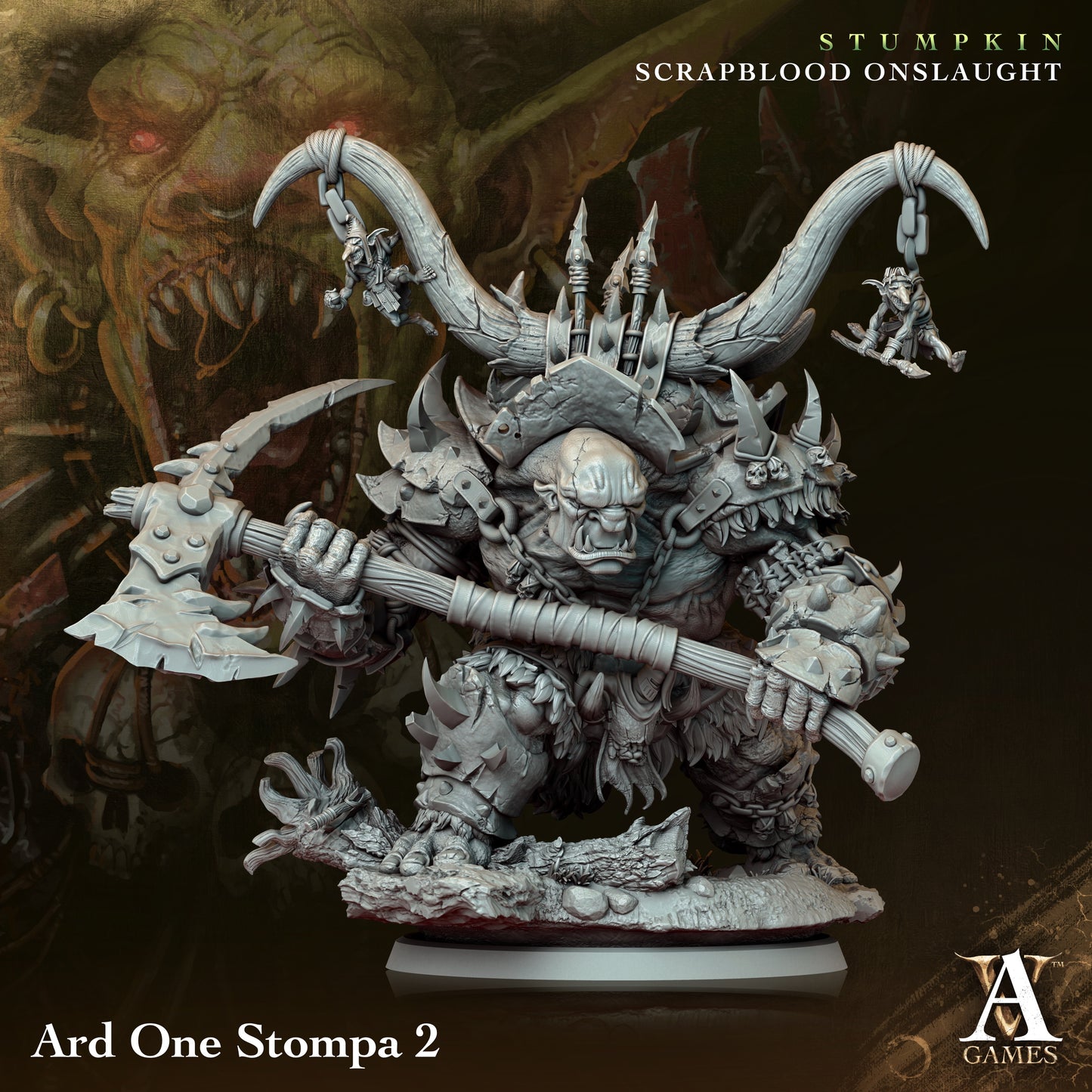 Ard One Stompa Orc Miniatures alternate view 2