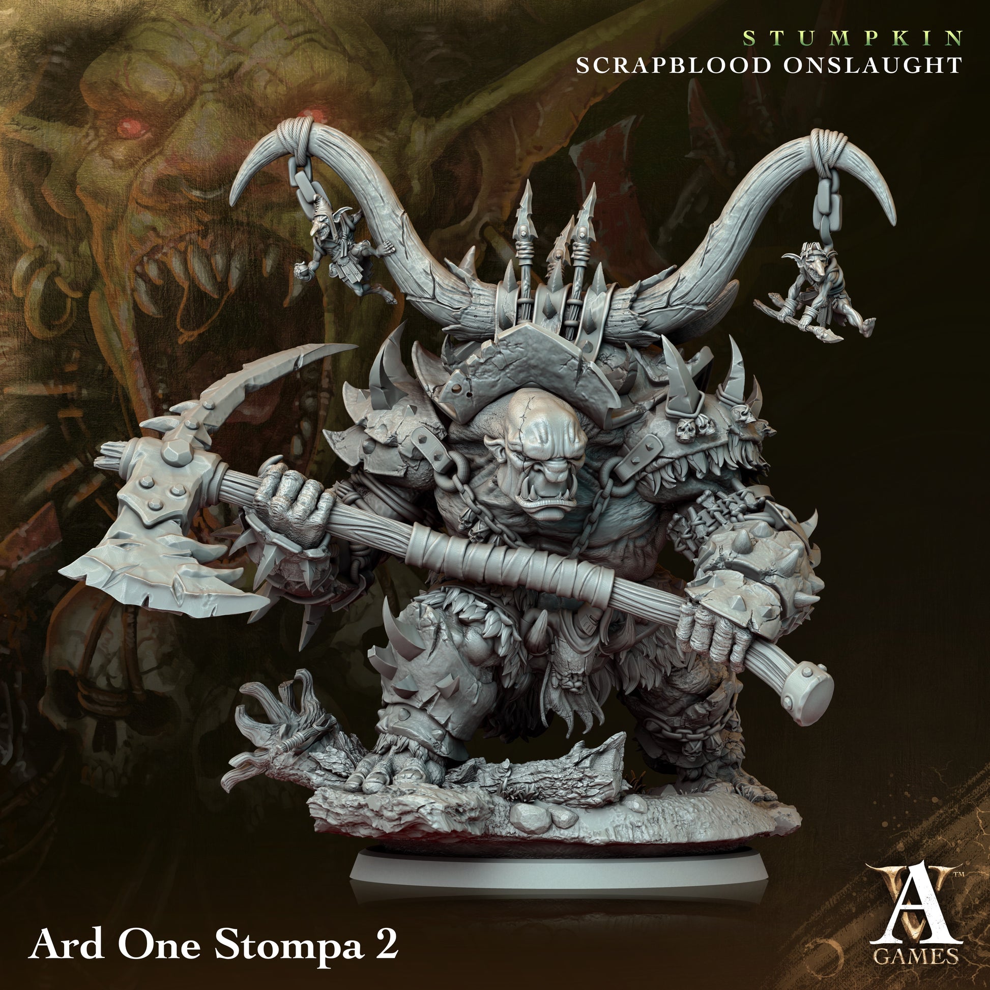 Ard One Stompa Orc Miniatures alternate view 2