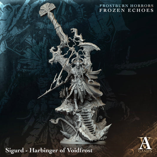 Sigurd Harbinger of Voidfrost Fantasy Miniatures alternate view 2