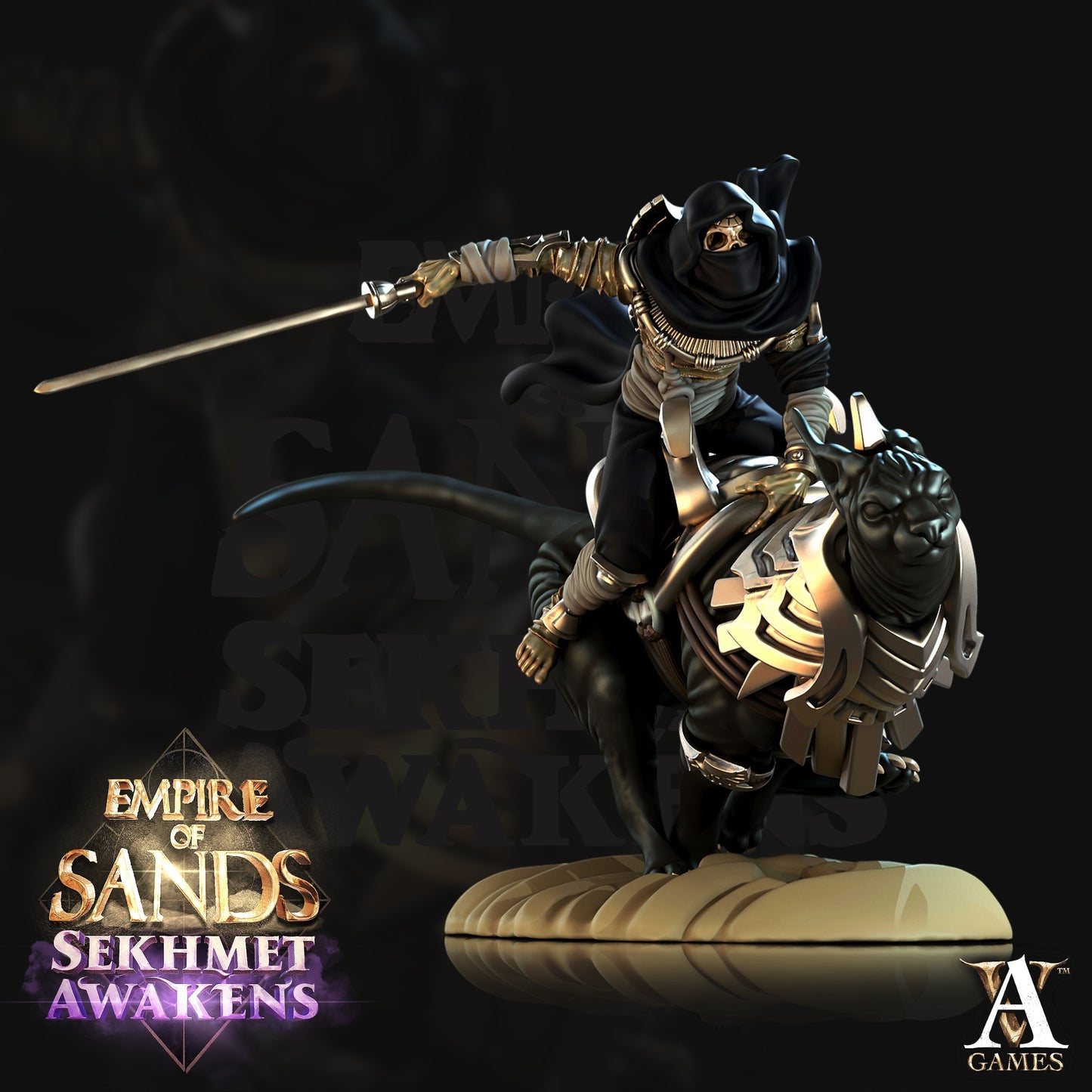 Salahari Riders Egyptian Fantasy Miniatures alternate view 2