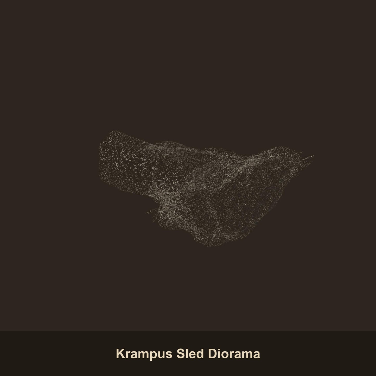 Krampus Sled Diorama Miniature alternate view 3