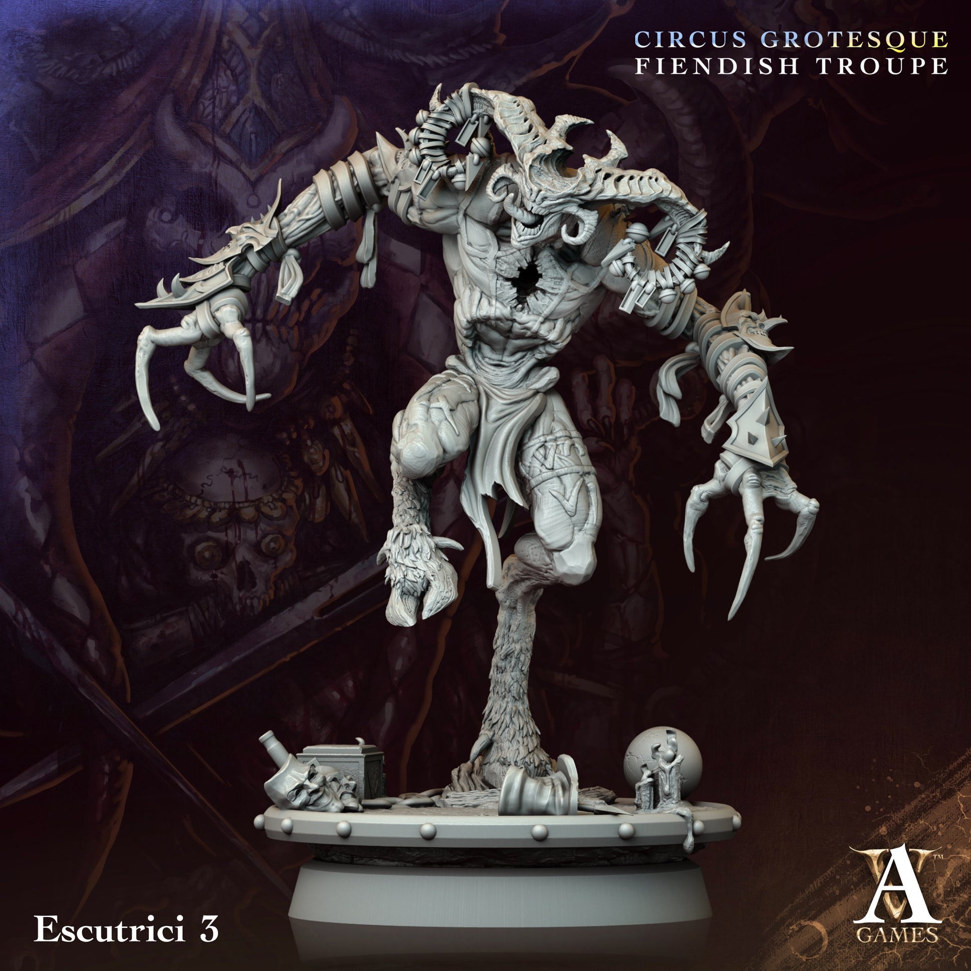 Escutrici Fantasy Miniatures alternate pose 3