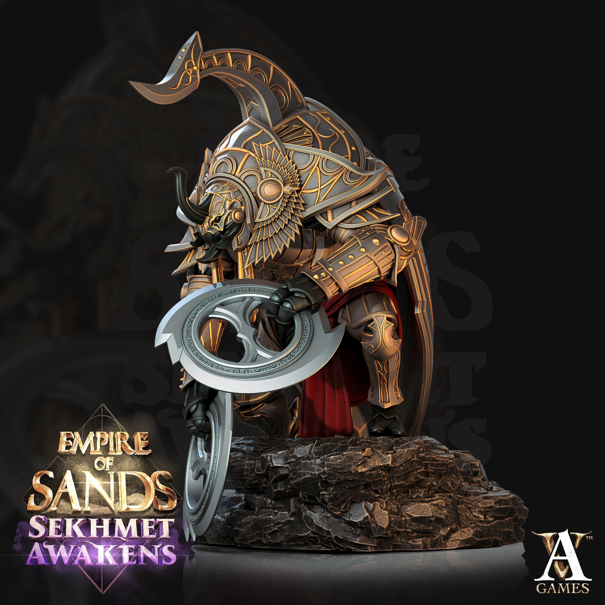 Golden Scarabs Egyptian Fantasy Miniatures alternate view 3
