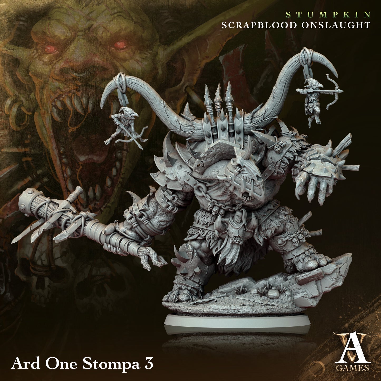 Ard One Stompa Orc Miniatures alternate view 3