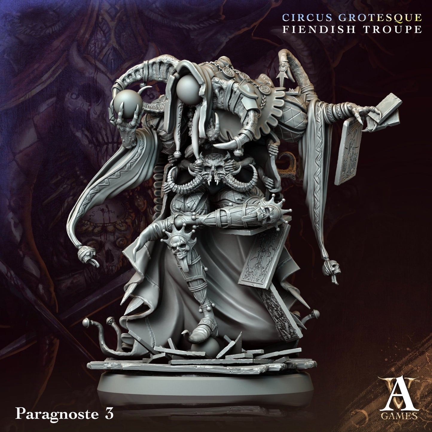 Paragnoste Fantasy Miniatures alternate view 3