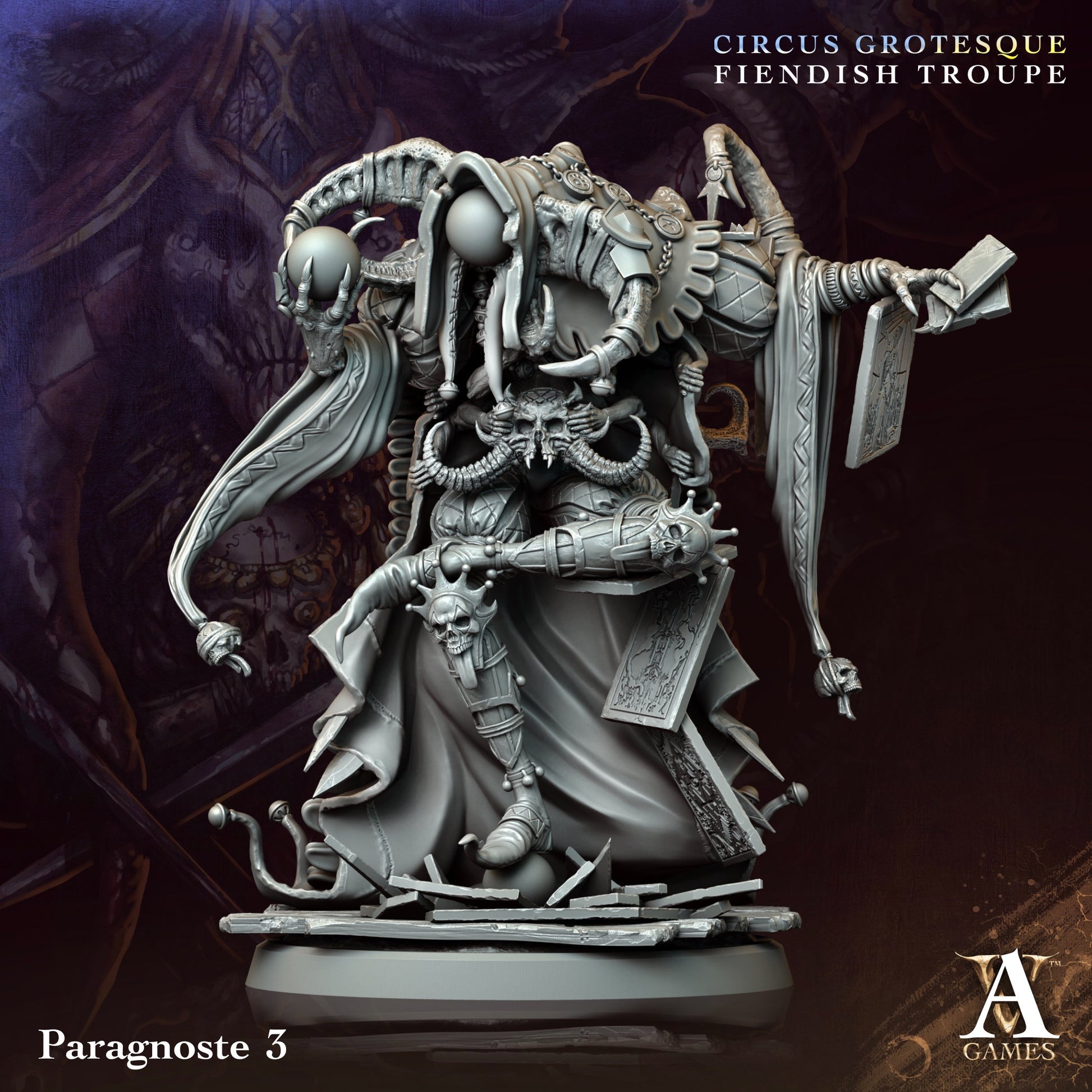 Paragnoste Fantasy Miniatures alternate view 3