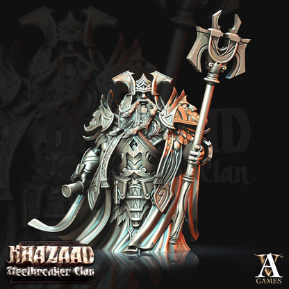 King Thrag Steelhammer Dwarf Miniatures alternate view 3