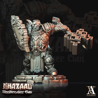 Steelbreaker Warriors Dwarf Miniatures alternate view 3