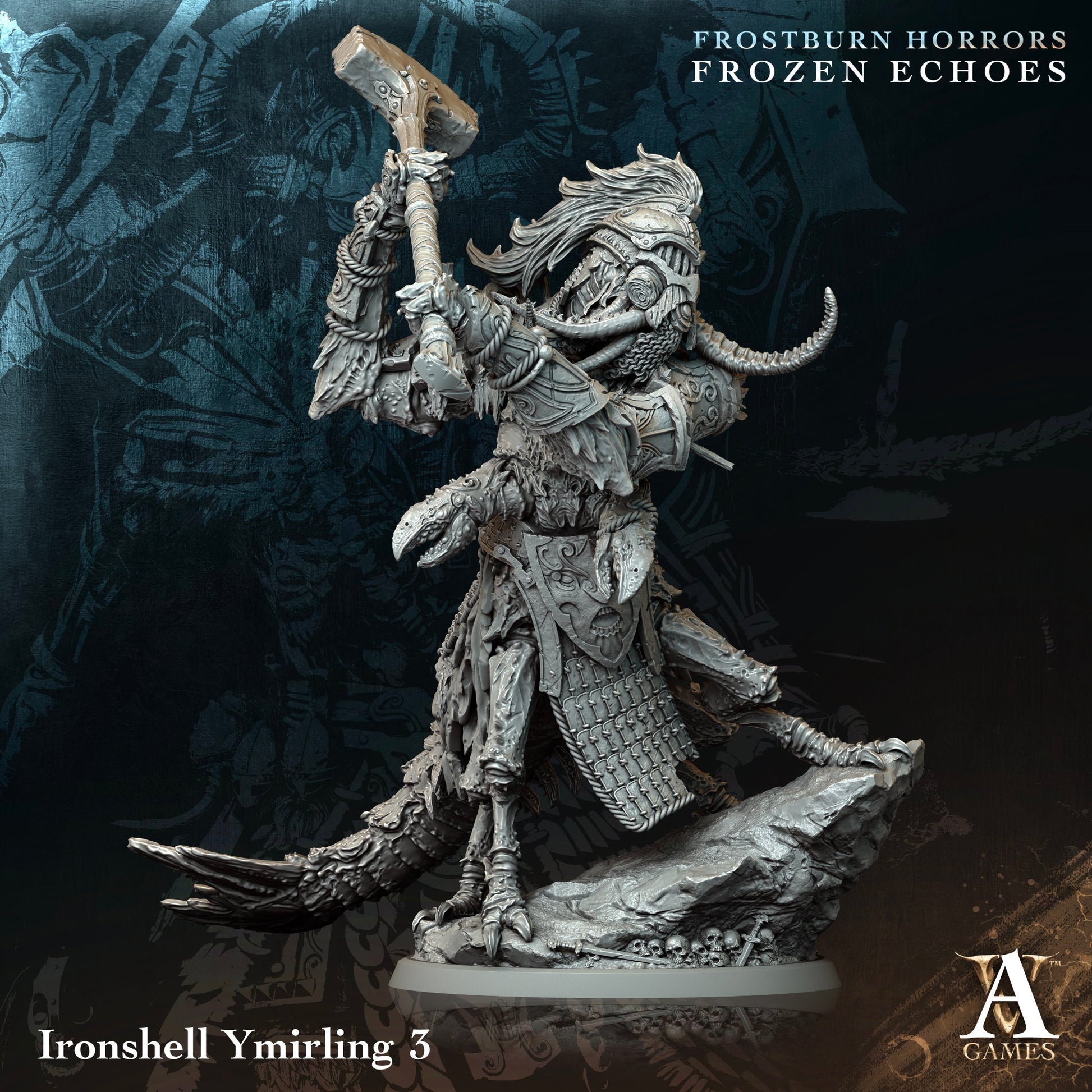 Ironshell Ymirling Fantasy Miniatures alternate view 3