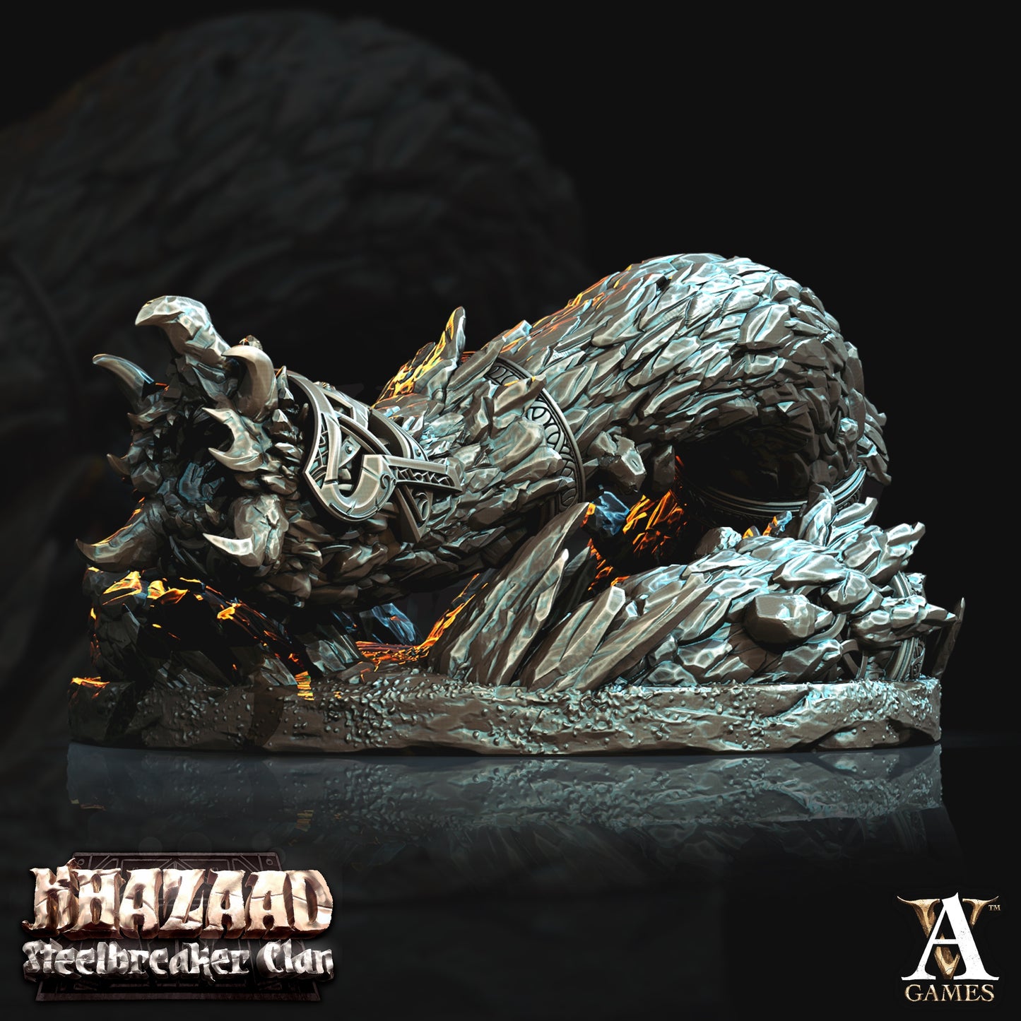 Stonewurm Riders Dwarf Miniatures alternate view 3