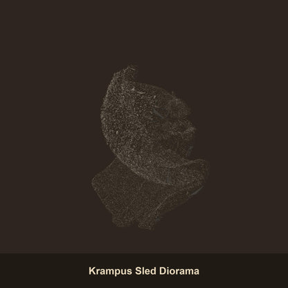 Krampus Sled Diorama Miniature alternate view 4
