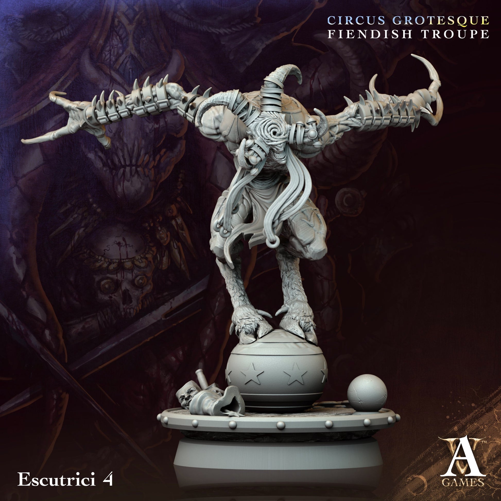 Escutrici Fantasy Miniatures alternate pose 4