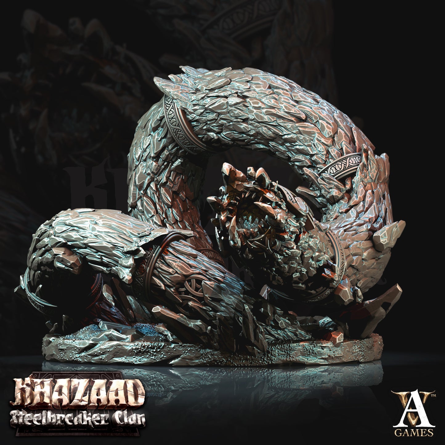 Stonewurm Riders Dwarf Miniatures alternate view 4