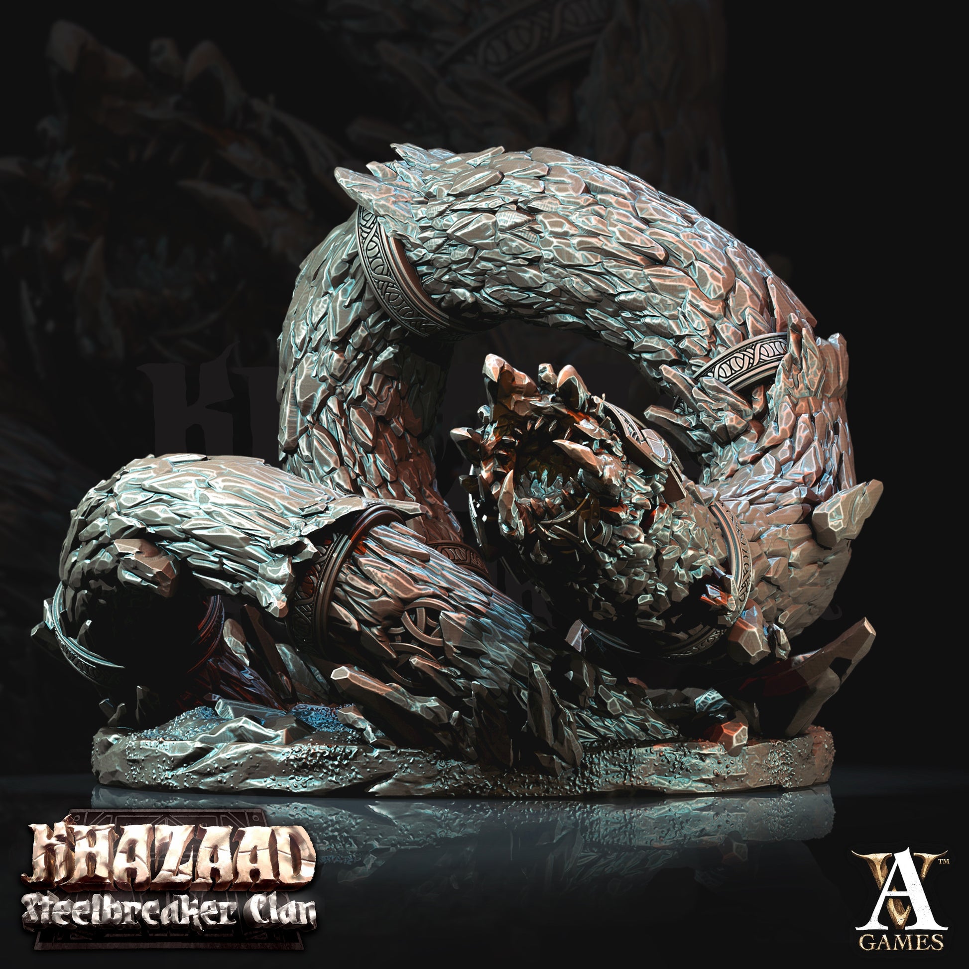Stonewurm Riders Dwarf Miniatures alternate view 4