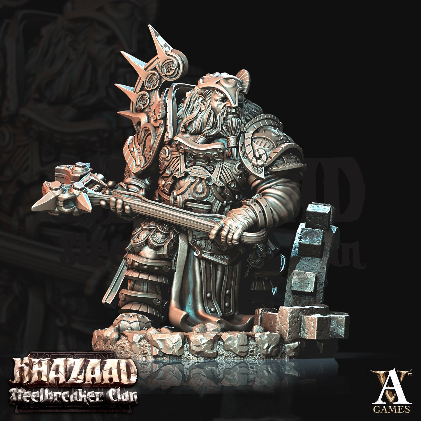 Steelbreaker Engineers Dwarf Miniatures alternate view 4