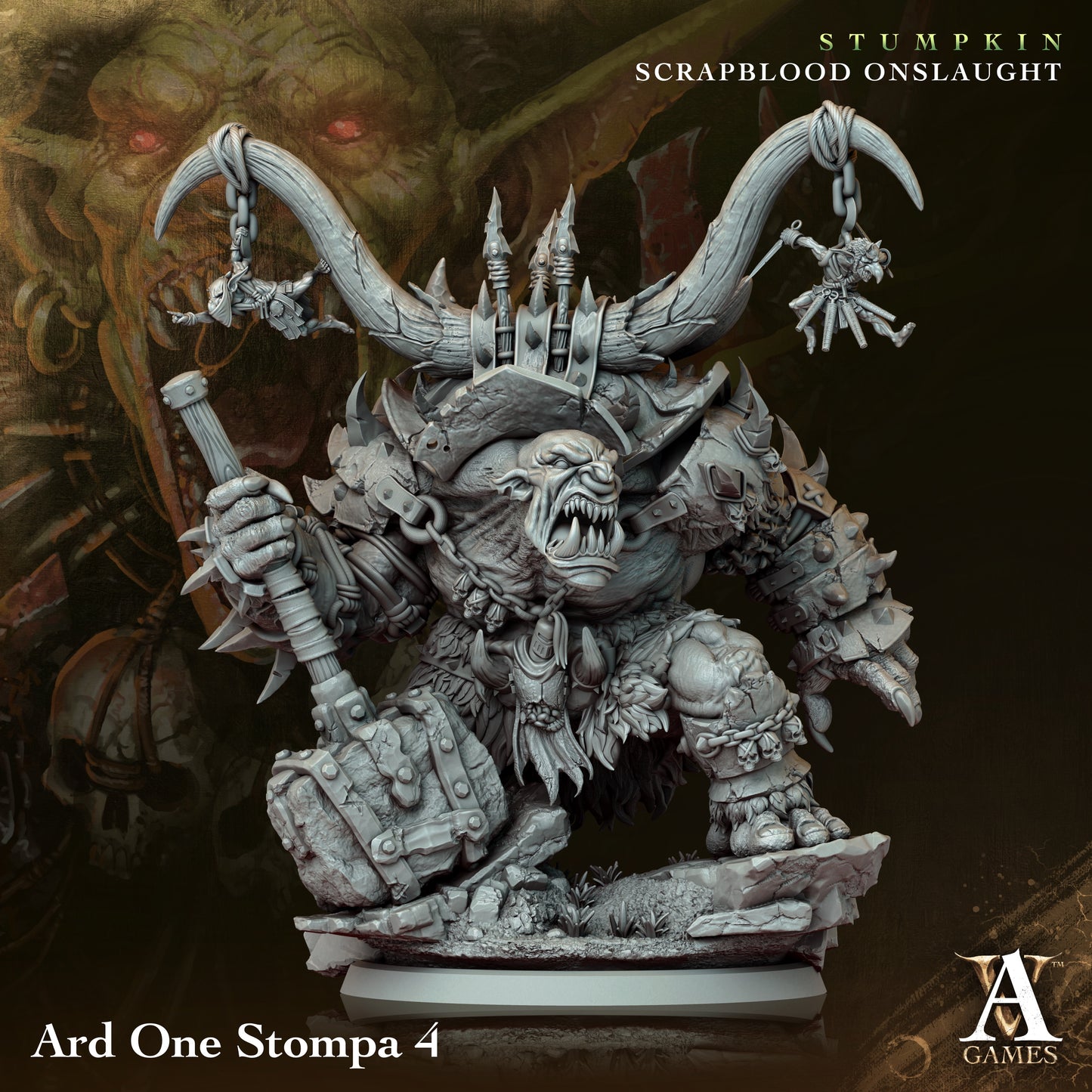 Ard One Stompa Orc Miniatures alternate view 4