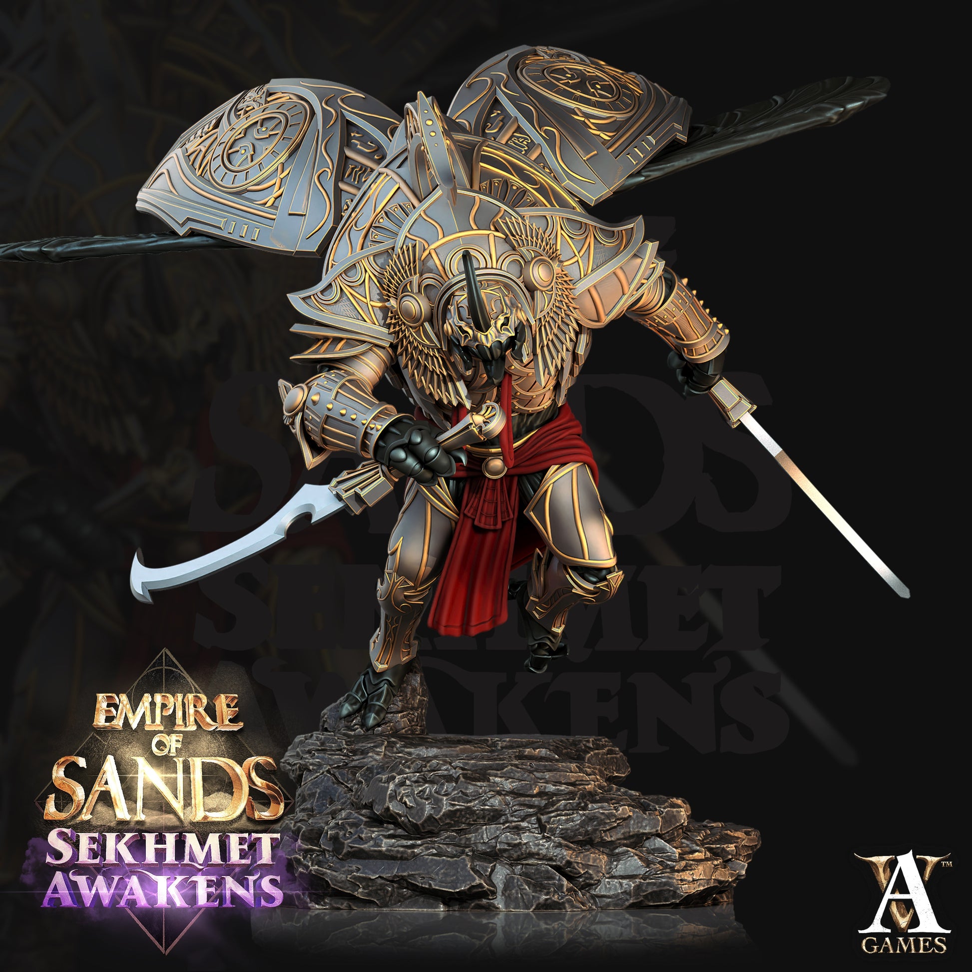 Golden Scarabs Egyptian Fantasy Miniatures alternate view 4