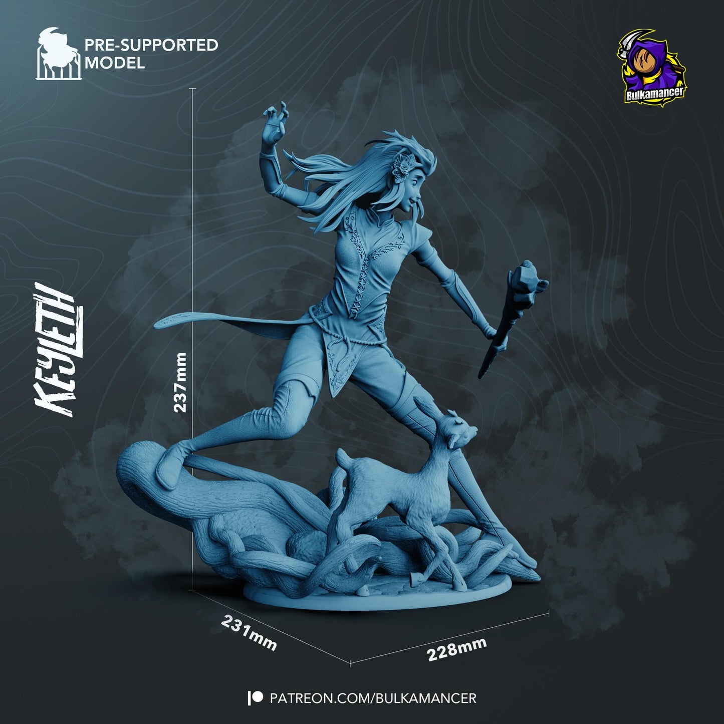 Keyleth The Legend of Vox Machina Figure - Alternate view 4