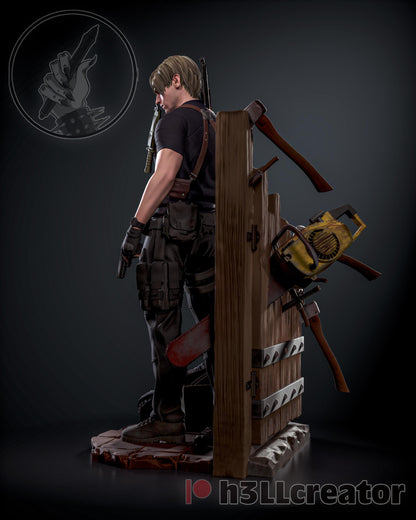 Leon Kennedy Residual Evil 4 Remake Figure - Alternate view 3