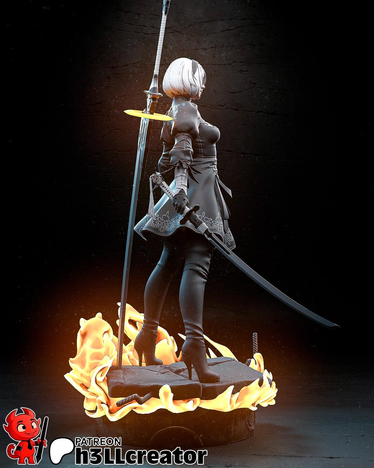 2B YoRHa No. 2 Type B Figure - Alternate view 4
